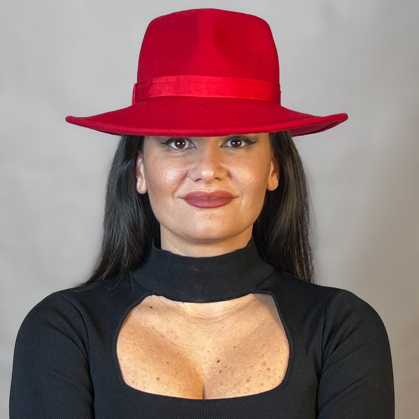 Red Felt Hat