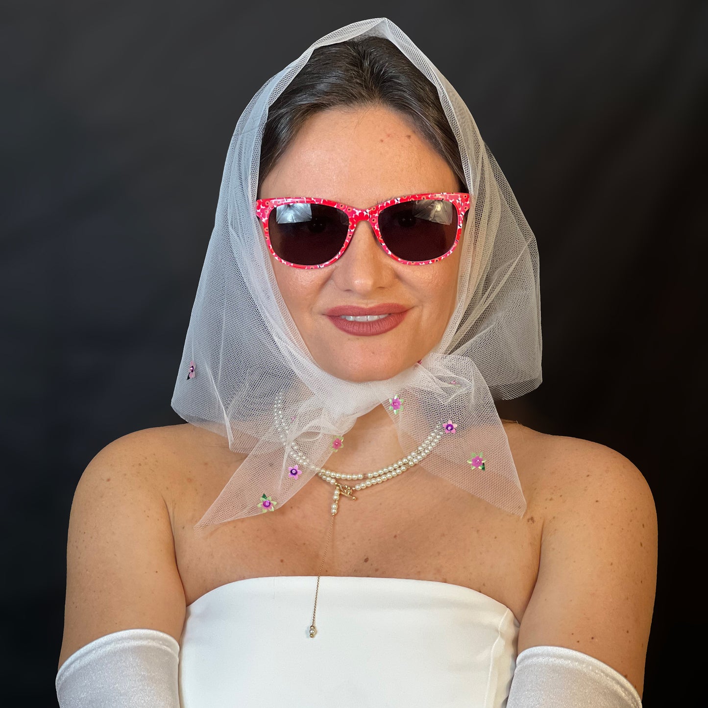 Bridal Bloom Scarf