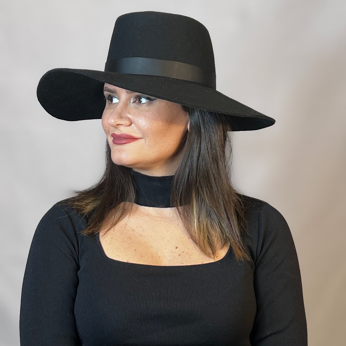 Silver Leaf - Felt Hat