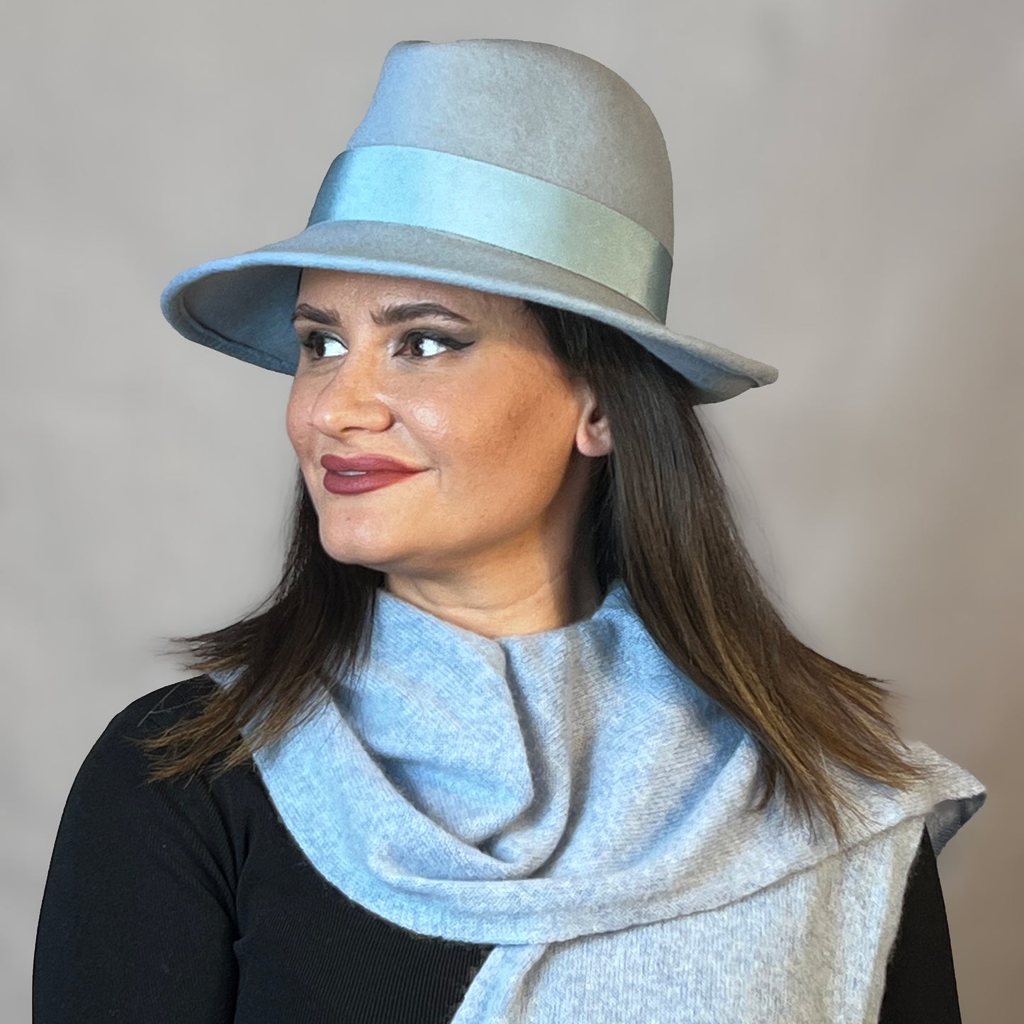 Frozen Blue - Felt Hat